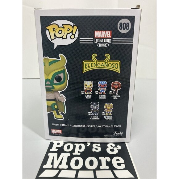Funko Pop! Lucha Libre: El Enganoso 808 Exclusive Vinyl Figure With Box Damage - Picture 4 of 8
